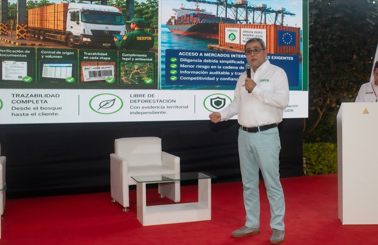 Ponencia sobre trazabilidad de la madera en el 1.er Congreso Nacional Forestal